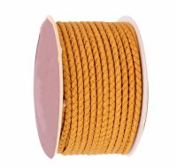 【YD】 4mm Goldenrod Squama Braid Cord Thread 18m/roll Jewelry Accessories Macrame Rope Neckalce Wire String