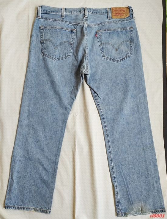 levis-501-ลีวาย501-กางเกงยีนส์ลีวาย-size-w-40-l-30-มือ2-ของแท้-100