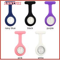 ANNTYE1 Unisex ซิลิโคน นาฬิกาปกมือสอง หลายสี คลิปบน นาฬิกาพยาบาล พยาบาล Fob