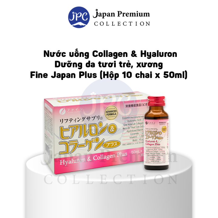 Collagen nước FINE JAPAN Nhật Bản Đẹp Da Dưỡng Ẩm Fine Japan Hyaluron