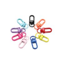 [HOT HUIQKKJKUIO 556] 10ชิ้น/ล็อตโลหะผสมสแควร์ Lobster Clasp คลิป Key Chain Key Rings Connectors สำหรับเครื่องประดับ DIY ทำพวงกุญแจอุปกรณ์เสริม