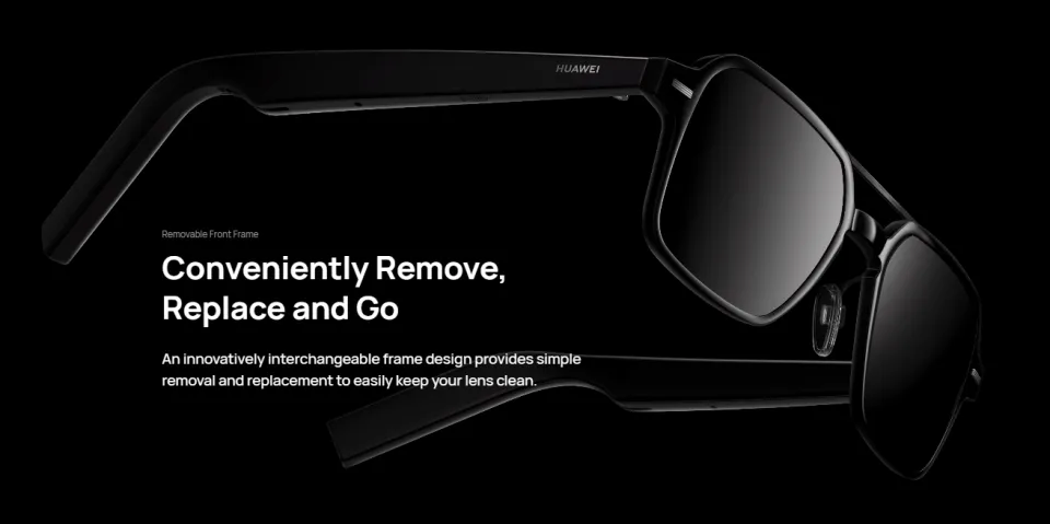 Huawei Eyewear (EVI-CG010)(Black) | Lazada