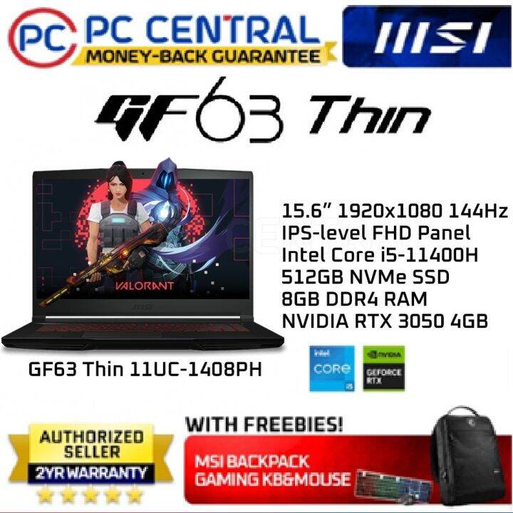 msi gf63 thin flipkart