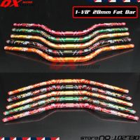 Motorcycle Motocross Aluminum 1 1/8 quot; 28mm Handlebars Handle Tubes For CRF YZF WRF KXF KLX RMZ Dirt Bike Off-road