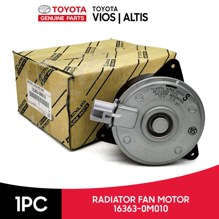 Toyota Genuine Radiator Fan Motor Toyota Vios / Altis 2002 2013 163630M010 1 pc Lazada PH