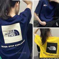 ۞ Thenorthface เสื้อยืดแขนสั้น ขนาดใหญ่ มาตรฐาน เหมาะกับฤดูร้อน สําหรับผู้ชาย และผู้หญิง