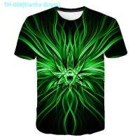 ▲ Eartha Boyle 2023 interest of natural vegetation cool and fresh green leaves of printing 3 dt T-shirt cool man T-shirt