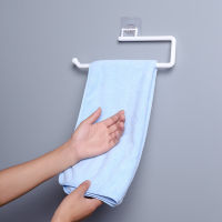 Kitchen Bathroom Organizer Paper Roll Holder Towel Hanger Rack Bar Cabinet Rag Hanging Holder Shelf Toilet Paper Holders