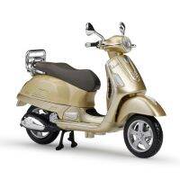 Maisto โมเดลมอเตอร์ไซค์สีแดง1:18 Vespa Piaggio 1968 Gtr ฐานจักรยานโมโตหล่อแบบของเล่นเก็บสะสมเด็ก