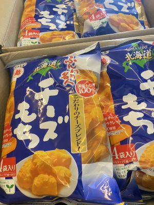 [พร้อมส่ง] Hokkaido Cheese Mochi  ❤️ โมจิชีส กรอบ นุ่ม ละลายในปาก