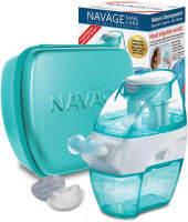 Navage Nasal Care Starter Bundle: Navage Nose Cleaner, 20 SaltPods, Plus Bonus 10 SaltPods and Teal Travel Case