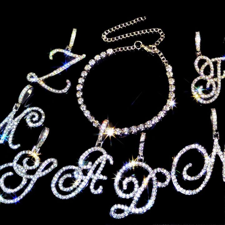 iced-out-tennis-chain-anklet-with-cursive-letter-hip-hop-crystal-a-z-initials-zircon-pendant-anklet-bracelet-for-women-jewellery-headbands