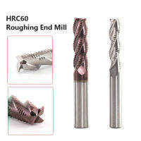 คาร์ไบด์แข็งหยาบ End Mill HRC60 3F 4F CNC มิลลิ่งตัดบิตโลหะหยาบเครื่องจักรกลอลูมิเนียมทองแดงพลาสติกเราเตอร์บิต