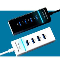 【Chat-support】 Rehmans store. USB3.0 Extender หลายพอร์ต USB One-To-สี่แยกสายแล็ปท็อป Hub แท่นวางมือถือ4-Port Hub แล็ปท็อปคอมพิวเตอร์พีซีอะแดปเตอร์ USB