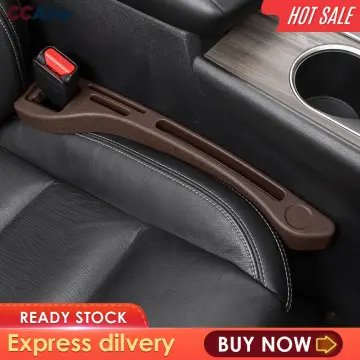 Car Seat Gap Filler, PU Leather Auto Crevice Catcher Drop Blocker to Fill  The Seat and Console Gap, Universal Vehicle Interior Accessories for Car