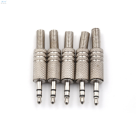 Deng 5pcs 3.5MM 3ขั้วหูฟัง AUDIO JACK MALE plug soldering CONNECTOR