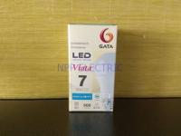 หลอดไฟแอลอีดี LED E27 Bulb 7W แสงเดย์,วอร์ม ของดี  ราคาถูกแบรนด์ GATA