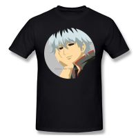 ผู้ชายเสื้อผ้า GinTama เสื้อยืด Sakata Gintoki - Gintama Vector Art แฟชั่นแขนสั้น Tees Harajuku Streetwear เสื้อยืดคุณภาพสูง