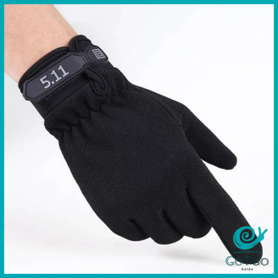 GotGo ถุงมือมอเตอร์ไซค์ รุ่น 5.11 ไบค์เกอร์  Non-slip gloves มีสินค้าพร้อมส่ง