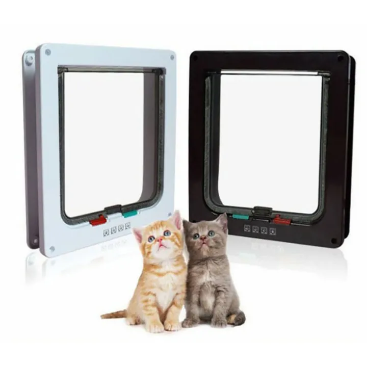 Pet Cat And Dog Door Opening In And Out Direction Pet Adjustment Door