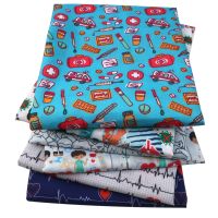 Healthy Nurse Polyester Cotton Fabric for Tissue Kids Home Textile Sewing Quilting Fabrics for Patchwork Needlework   c10730 Exercise Bands