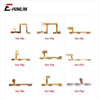 ปุ่มปิดสวิตช์ระดับเสียงการควบคุมกุญแจริบบิ้น Flex Cable สําหรับ HuaWei Y9s Y8s Y8p Y7p Y6s Y6p Y5p Y9a Y7a Repair Part