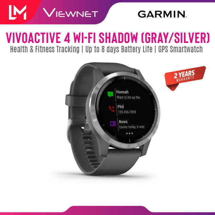 Garmin Vivoactive 4/4S GPS Smartwatch Fitness Tracker Music, Pulse Ox - 4  Color