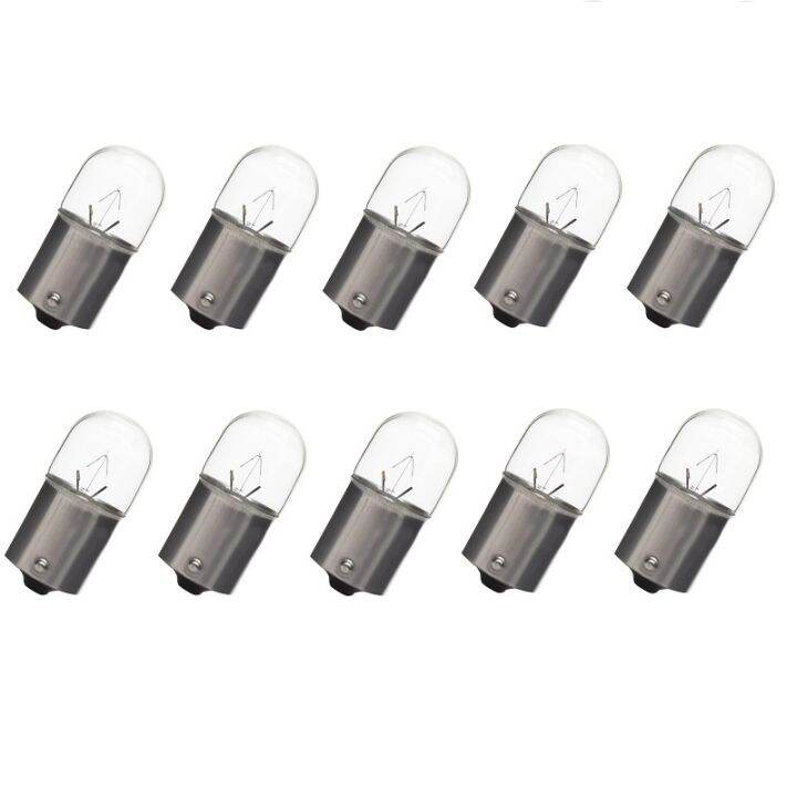4ชิ้น-r10w-t16-bau15s-12โวลต์10วัตต์วอร์มไวท์รถยนต์หลอดฮาโลเจนสัญญาณหลอดไฟมาตรฐานอัตโนมัติภายในแสงโคมไฟป้ายทะเบียน