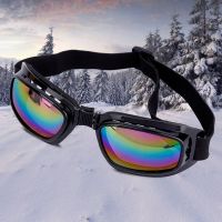 Folding Motorcycle Glasses Windproof Ski Goggles Motocross Off Road Racing Eyewear Adjustable Elastic Band Motorcycle Accessorie