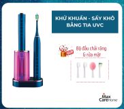 Bàn chải điện MAXCARE Hera Whitening diệt khuẩn sấy khô UVC bàn chải đánh