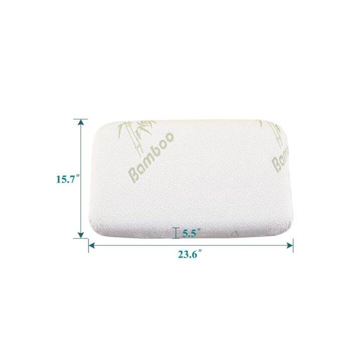 Cooling Gel Memory Foam Pillow Orthopedic Support Neck Pillow With