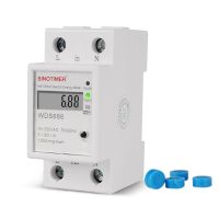 SINOTIMER WDS688 Smart WiFi Single-Phase Energy Meter Multifunction Rail Energy Meter 5-60A 230V