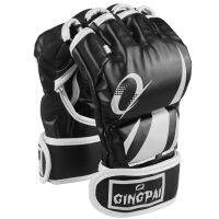 Profectional Microfiber MMA Gloves Sparring Punch Ultimate Mitts Sanda Fighting Training Sandbag Equipment Pair for Adult Men