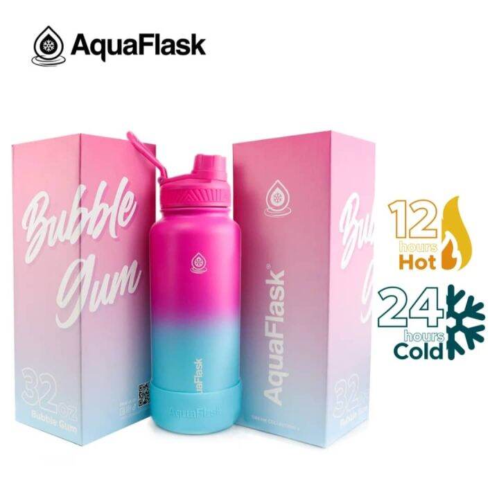 Aquaflask Bubble Gum (32oz) - Dream Collection II Stainless Steel ...