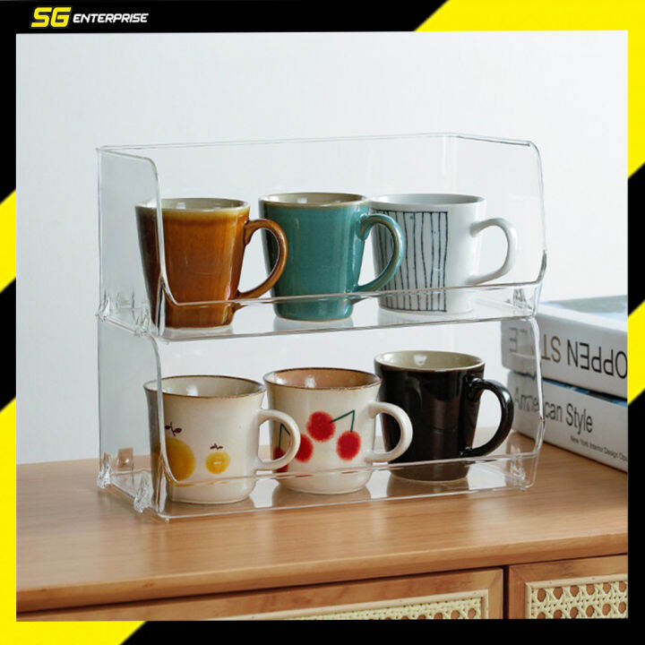 Clear Acrylic Stackable Display Organizers | Lazada PH