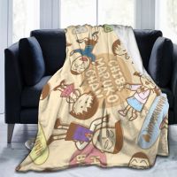 2023 in stock   Chibi Maruko Chan Flannel Ultra-Soft Micro Fleece Blanket for Bed Couch Sofa Air Conditioning Blanket，Contact the seller to customize the pattern for free