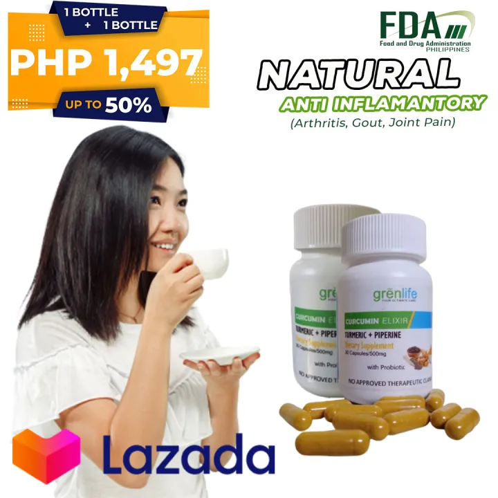 1 + 1 Bottle Curcumin Herb Green Coffee Turmeric Natural Anti