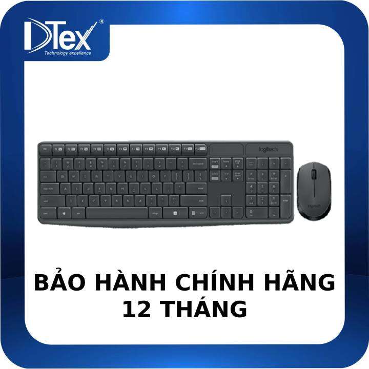 Bộ Bàn Phím Chuột Không Dây Logitech Mk235 Hàng Chính Hãng Lazadavn 2420