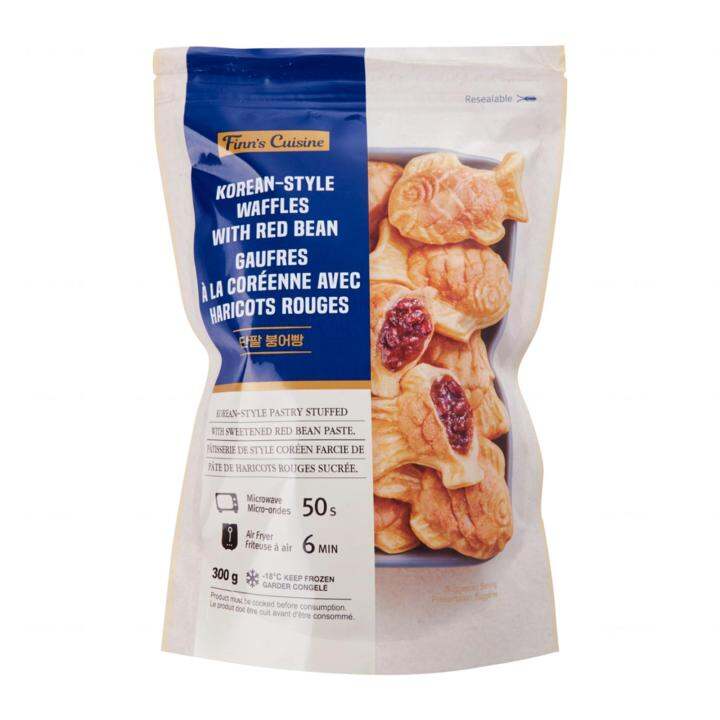 Saongwon Bungeoppang Korean Style Fish Shaped Waffles With Red Bean