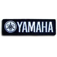 ตัวรีดติดเสื้อ อาร์มติดเสื้อ โลโก้ ตรา ยี่ห้อ มอเตอร์ไซค์ Yamaha Patch ยามาฮฺ่า  สำหรับตกแต่งเสื้อผ้า