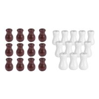 卍▣✵ 12 Pack Window Blind Wood Cord Knobs Wooden Hanging Ball Blind Small Pendants Drops Pull End For Blinds Or Shades