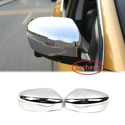 Rearview Side Wing Mirror Cover Chrome for Nissan Navara NP300 D23 2015 ...