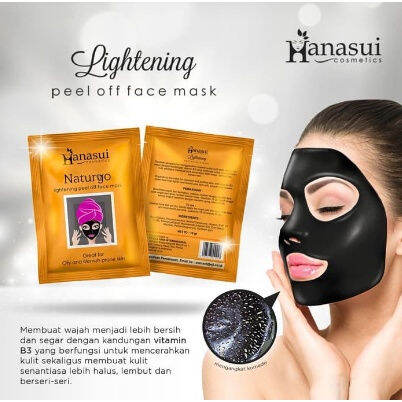 [BPOM] Hanasui Naturgo Peel Off Mask Black - Hanasui Naturgo - Masker ...