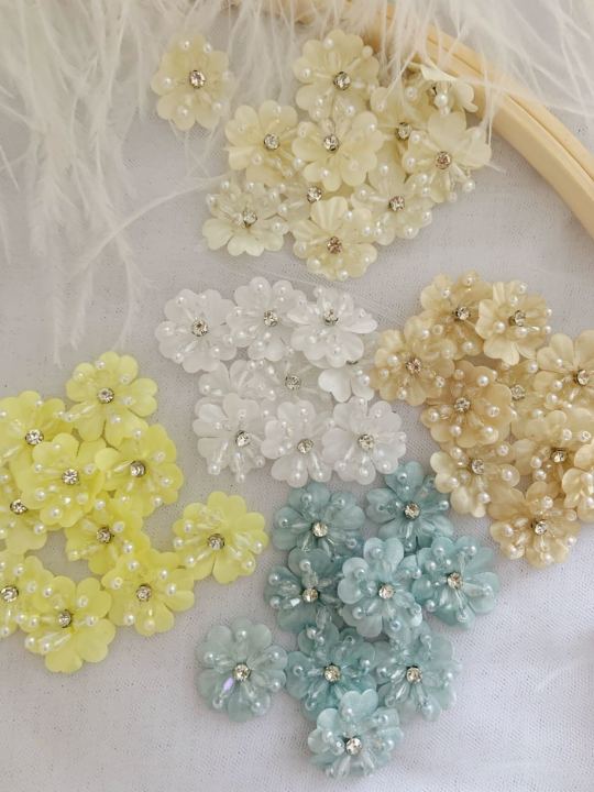 10-pcs-handcarft-organza-applique-handmade-flowers-with-beads-rhinestone-lace-patch-for-millinery-decor-sewing-supply