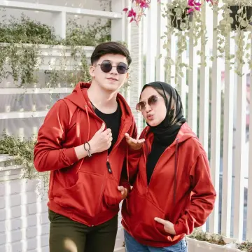 Jaket hoodie hotsell couple polos