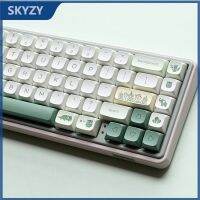 144 คีย์ Botanical Garden Keycaps XDA Profile การ์ตูน PBT DYE SUB แป้นพิมพ์เครื่องกล Keycap