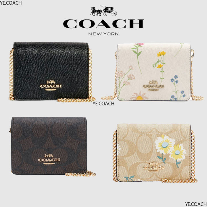 Coach Mini Wallet On A Chain