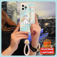 luxurious youth Phone Case For iphone 12 Pro Max Liquid silicone texture phone case interest cartoon Lambskin for Girls