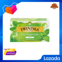 ?โปรโมชั่น ส่งฟรี? ทไวนิงส์ชาเป๊ปเปอร์มิ้นท์ Twinings Tea Peppermint .(1 กล่องมี 25 ซอง) มีเก็บปลายทาง