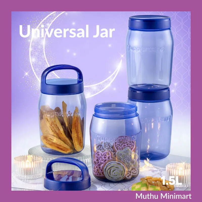 Tupperware Transparent Dry Snack Storer 1.5L (1.5l)